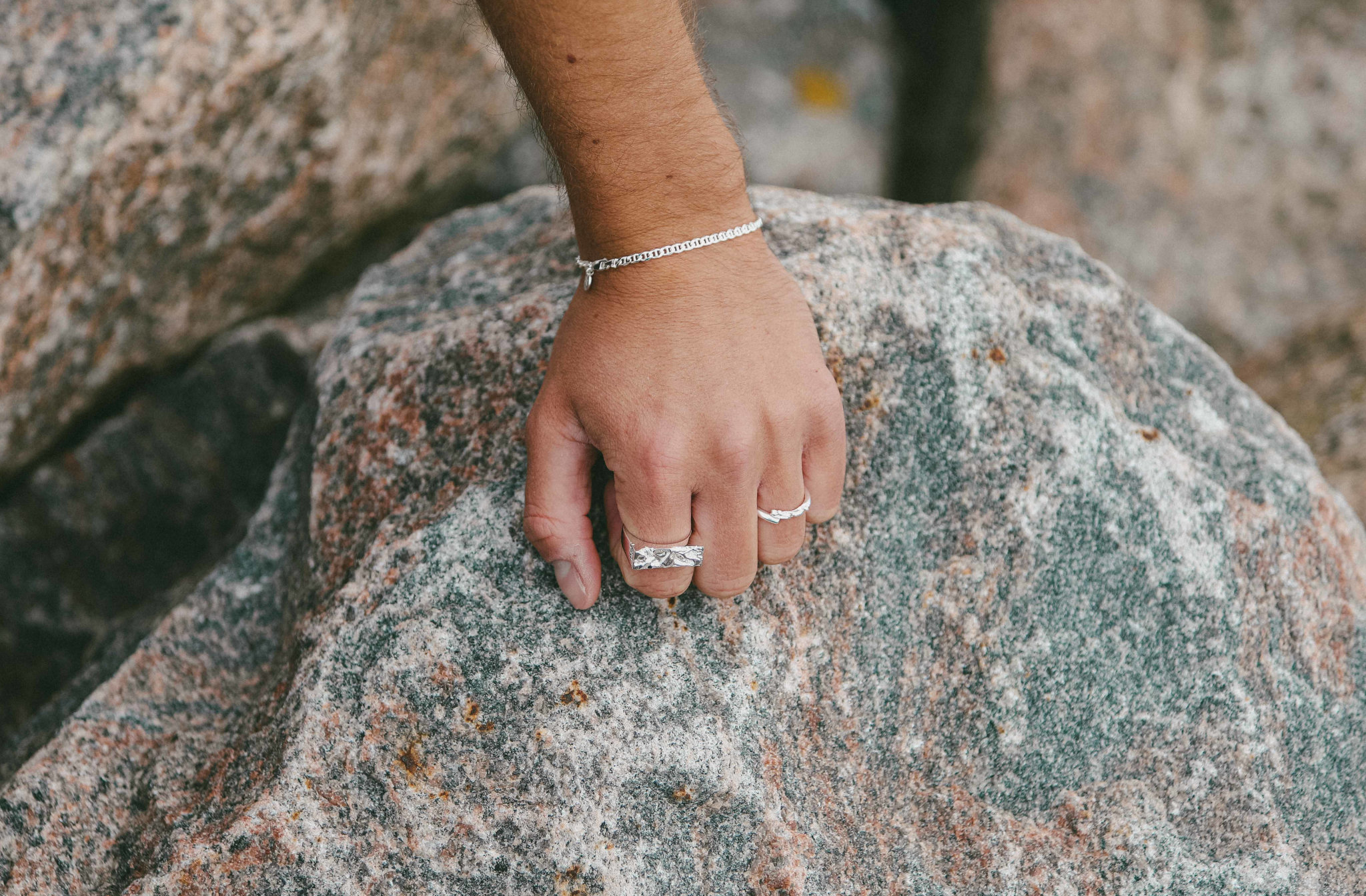 IX Rustic Twist Ring Silver