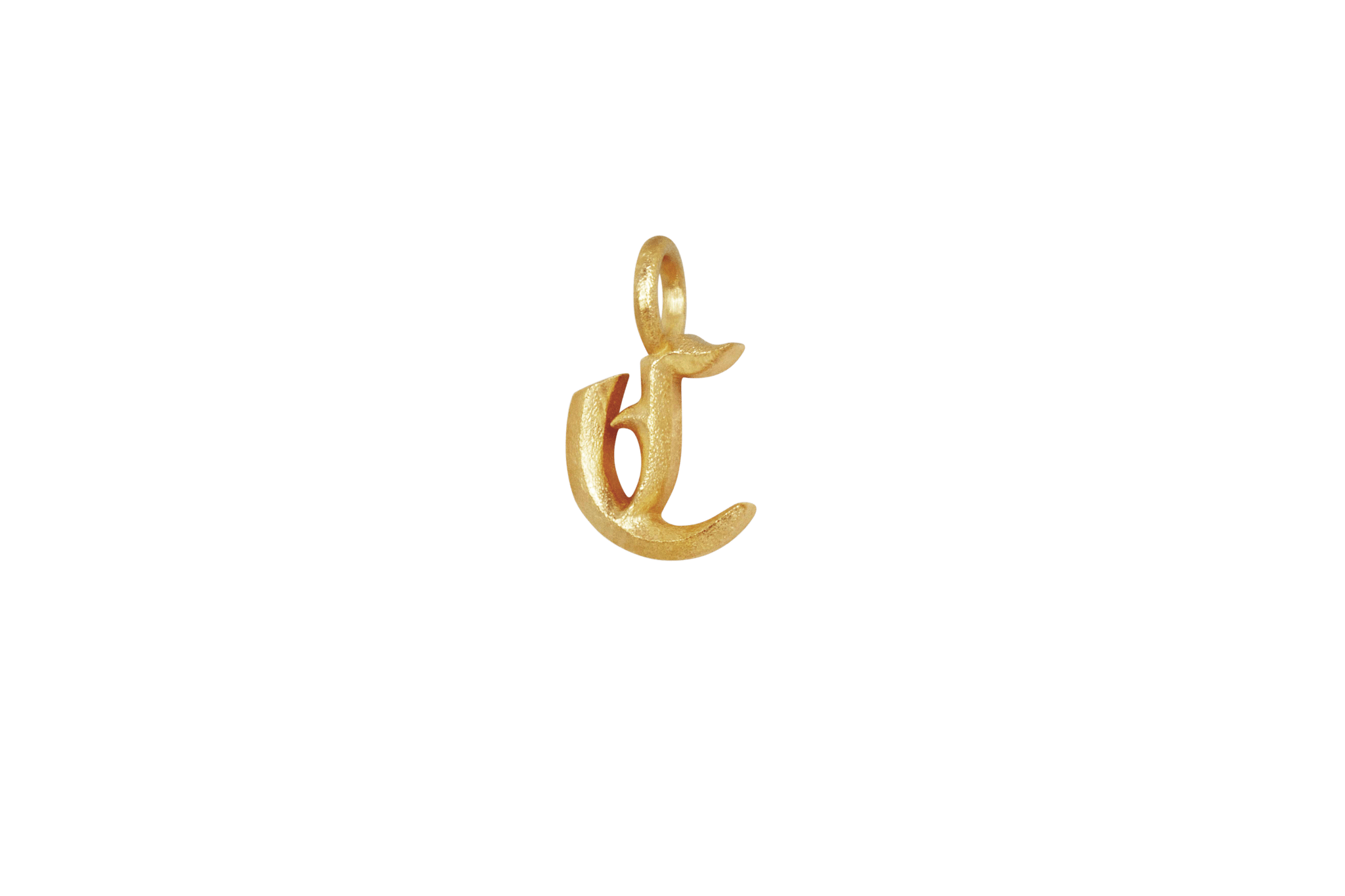 IX Ice Letter Charm