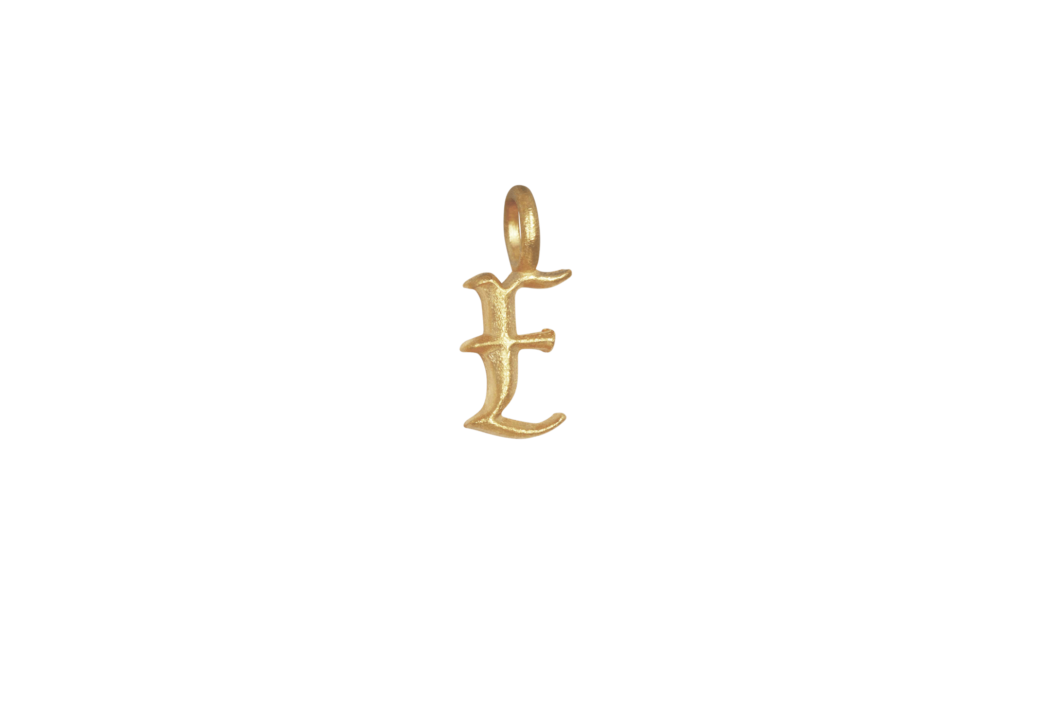 IX Ice Letter Charm