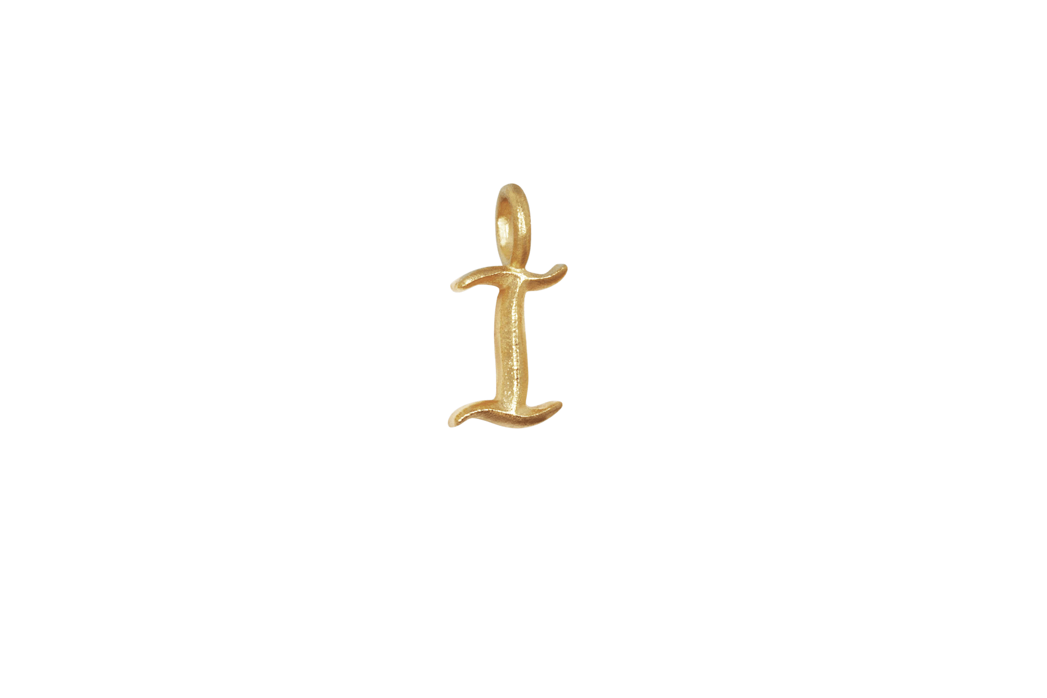 IX Ice Letter Charm