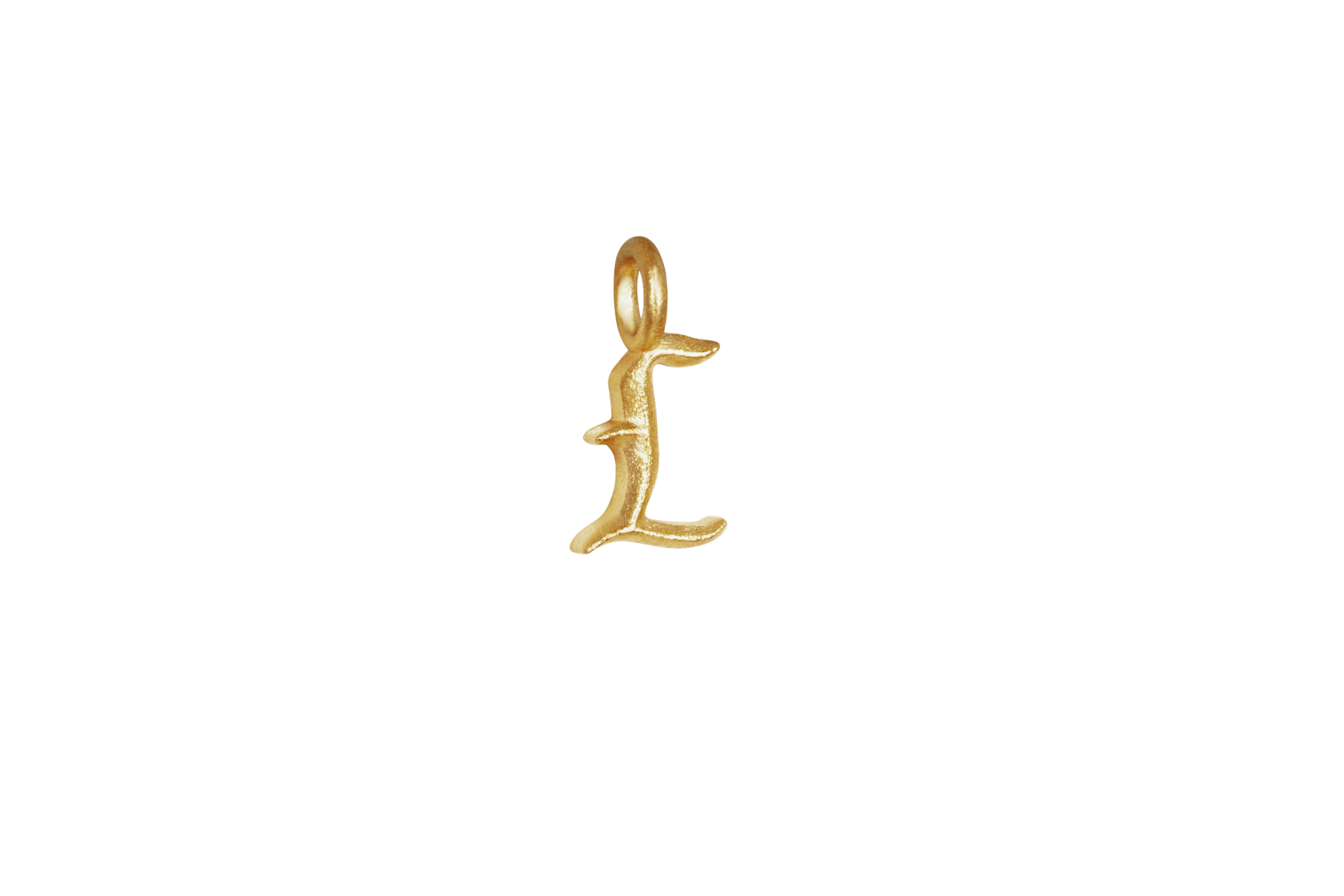 IX Ice Letter Charm