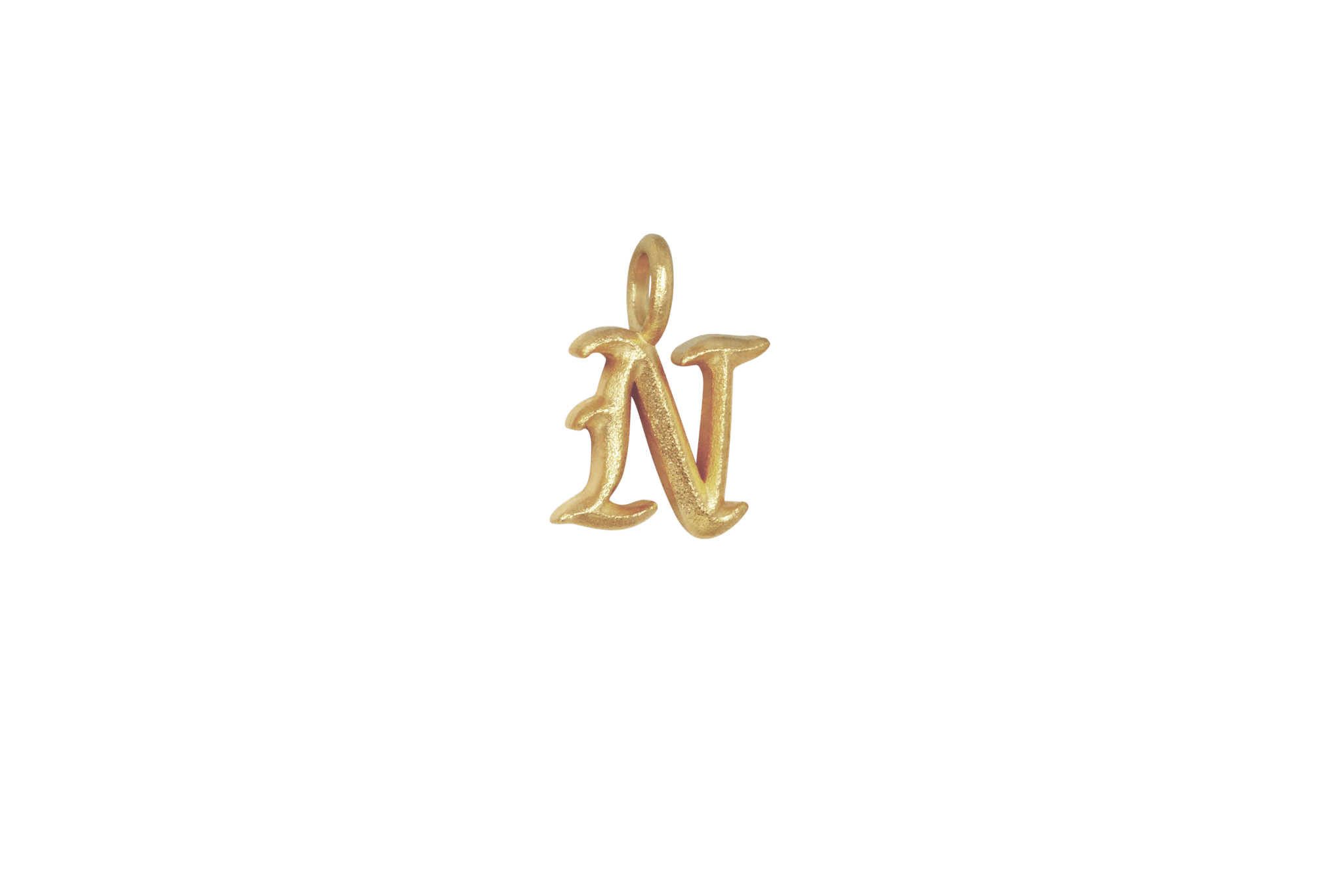 IX Ice Letter Charm