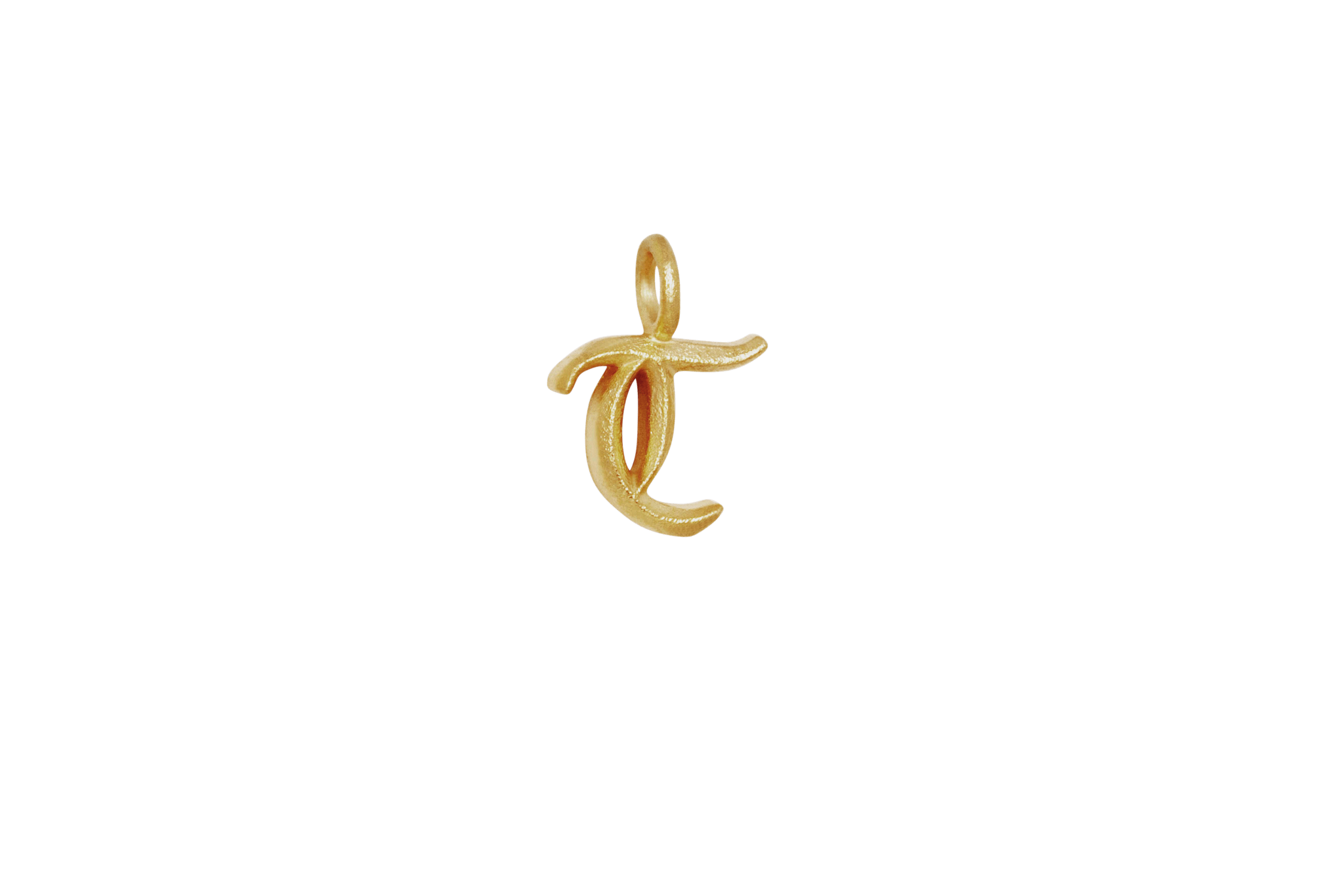 IX Ice Letter Charm