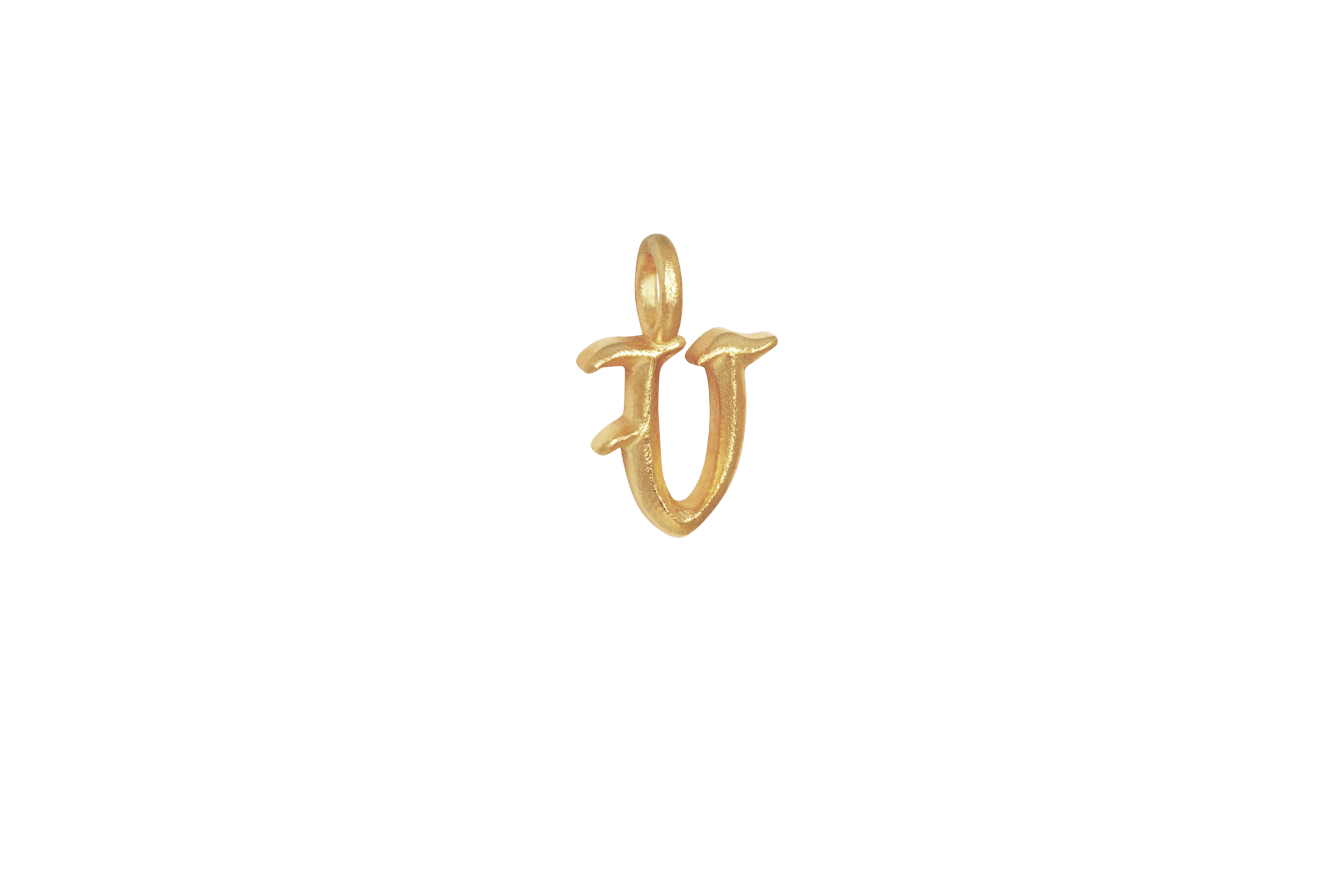 IX Ice Letter Charm