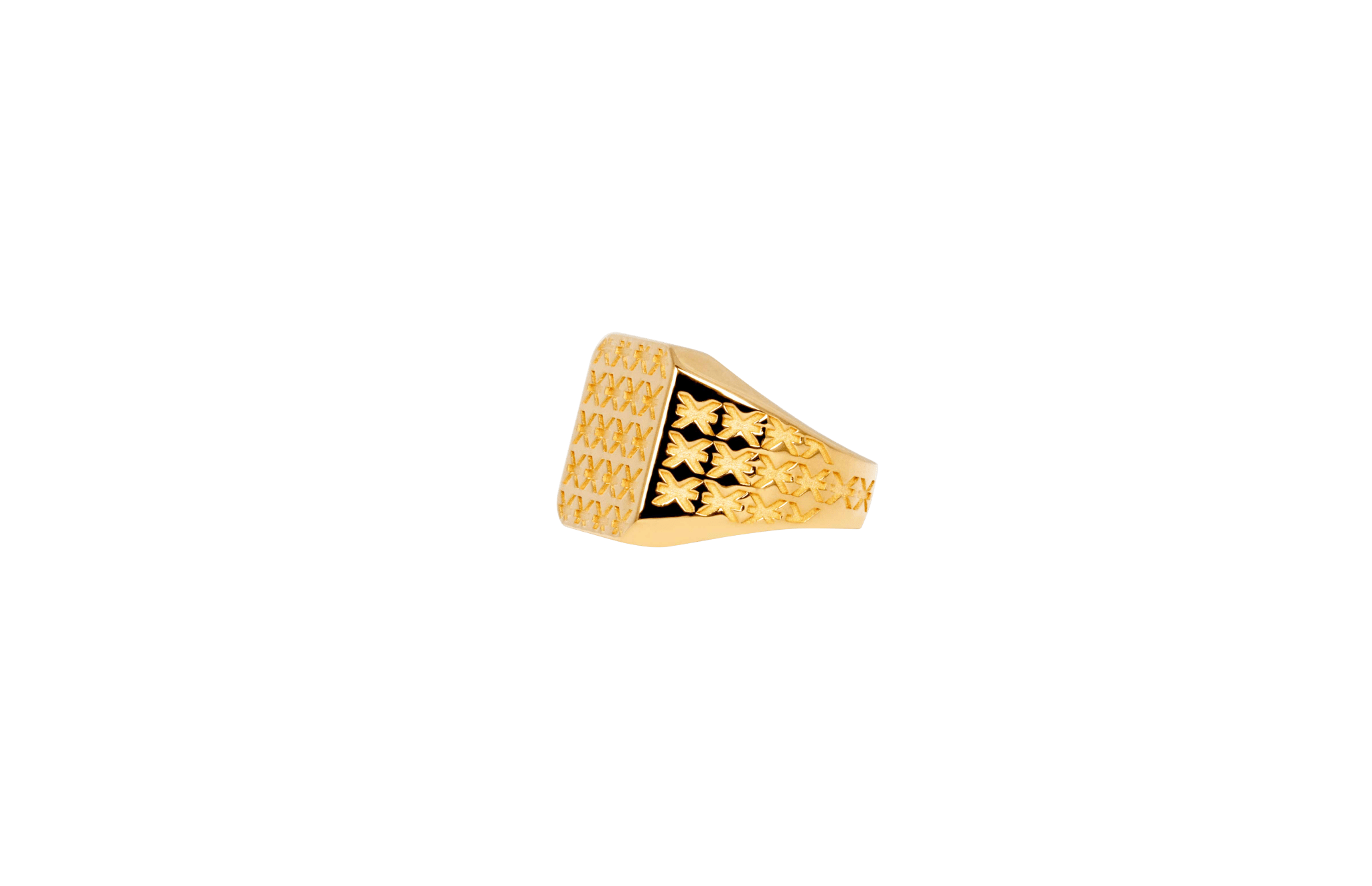 IX Octagon Logo Signet Ring