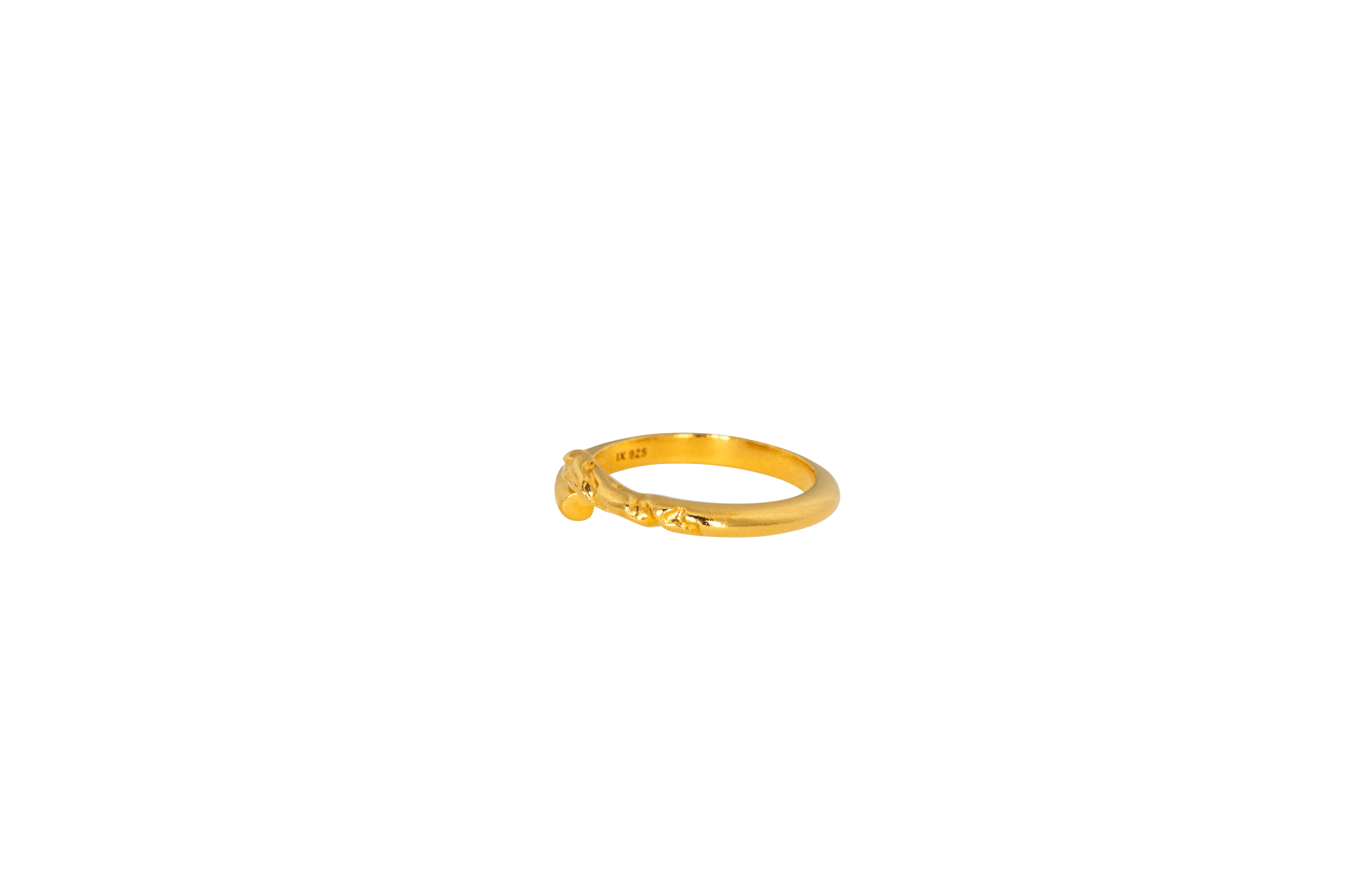 IX Rustic Twist Ring