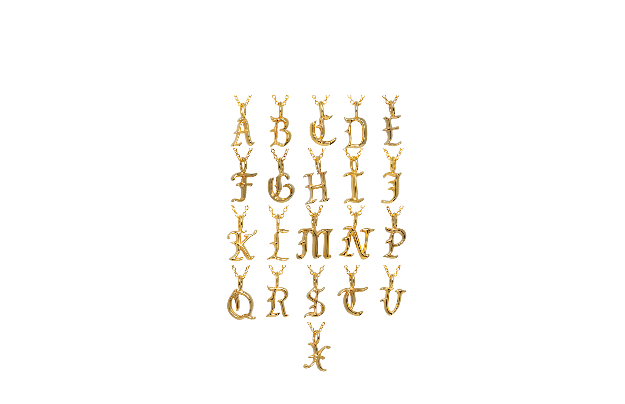 IX Letter Charm