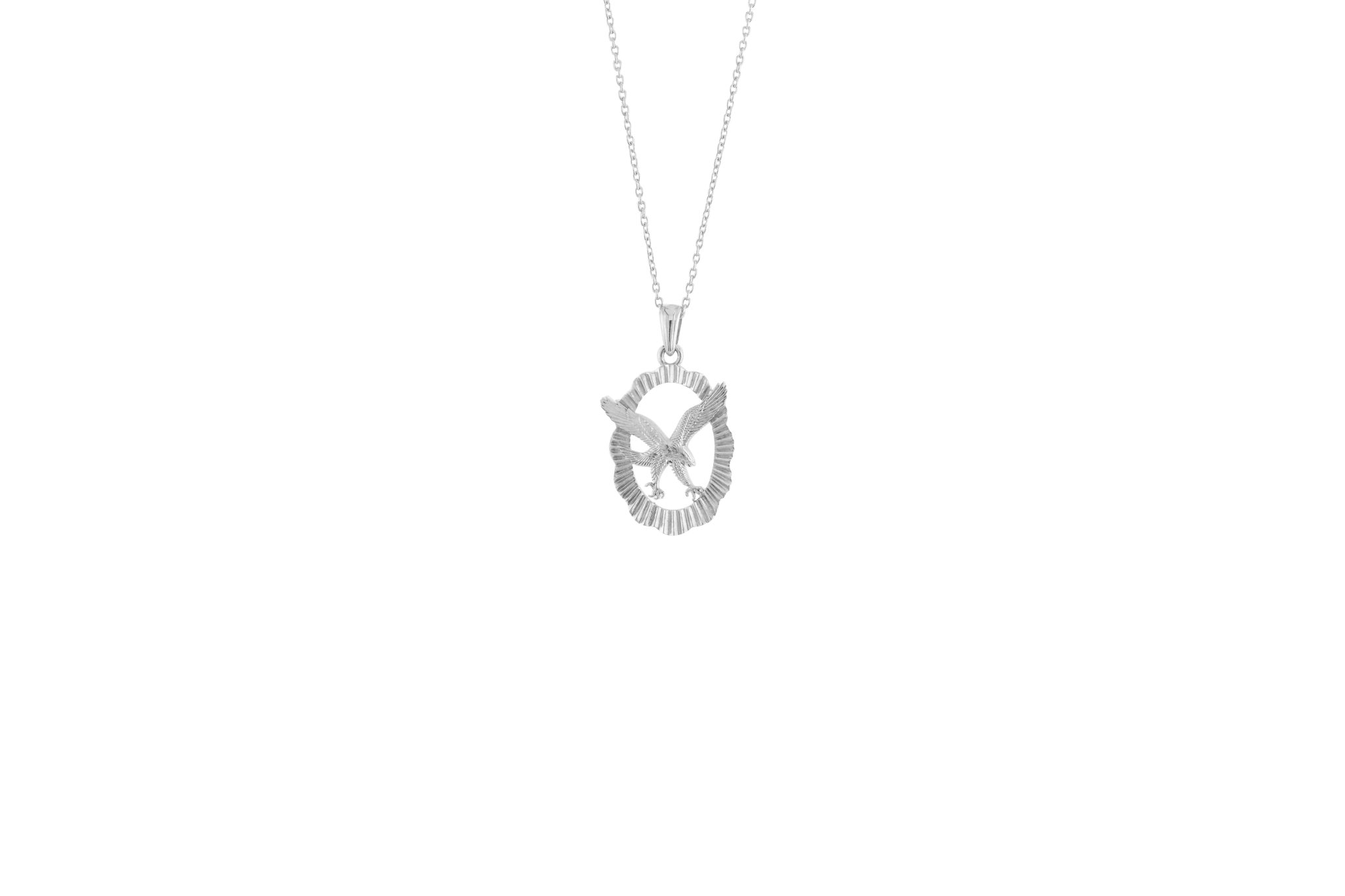 IX Eagle Pendant Silver