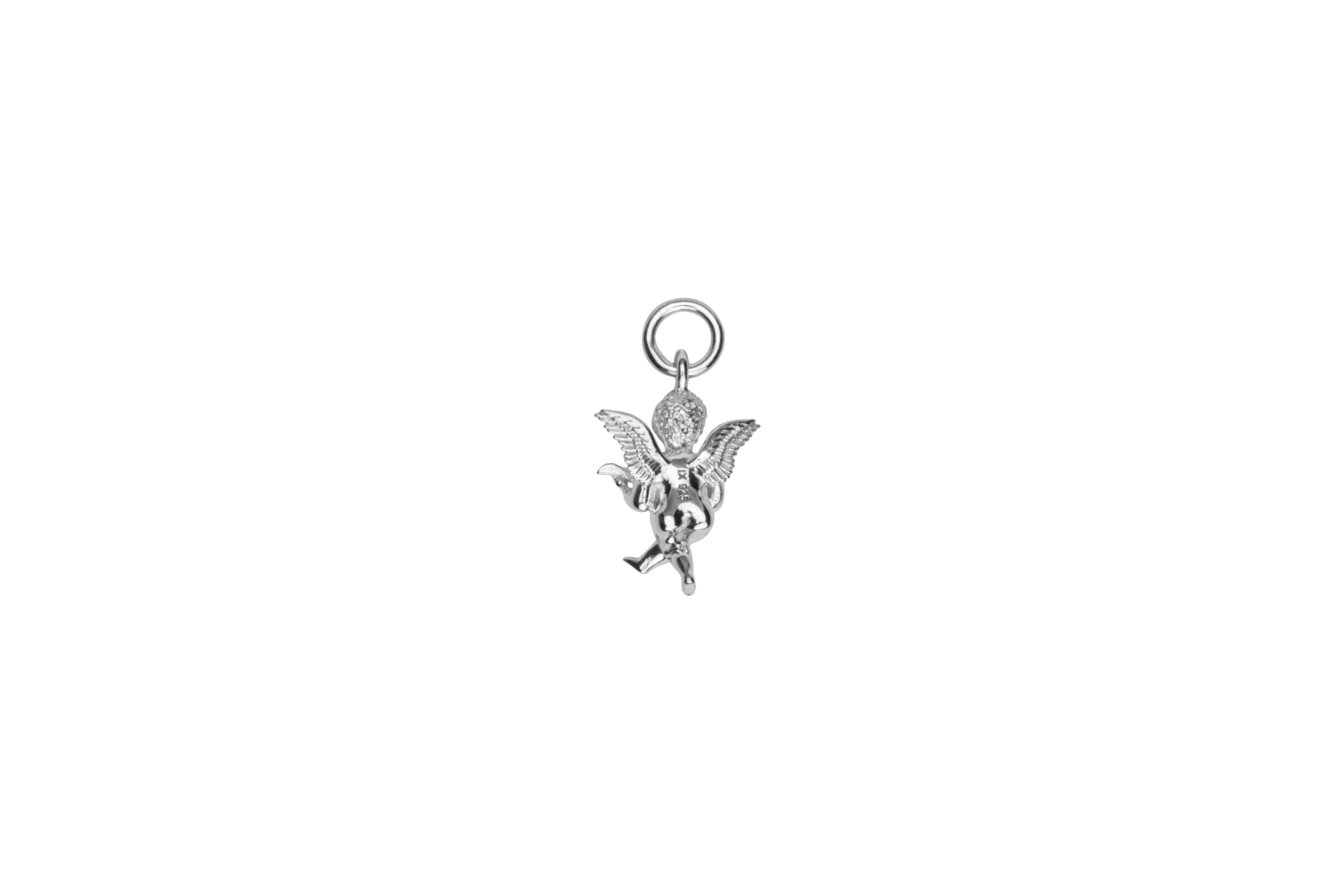 IX Angel Charm Silver