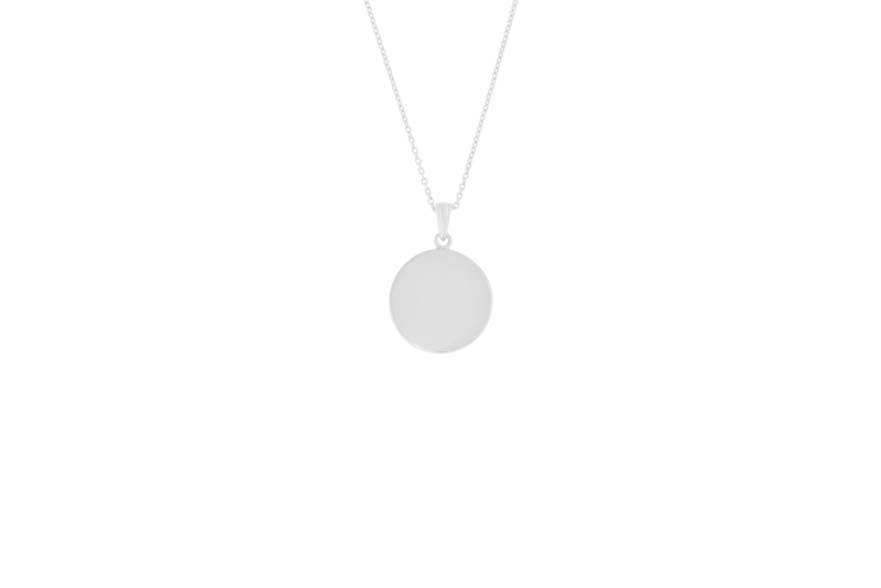IX Anker Necklace Moonstone Silver