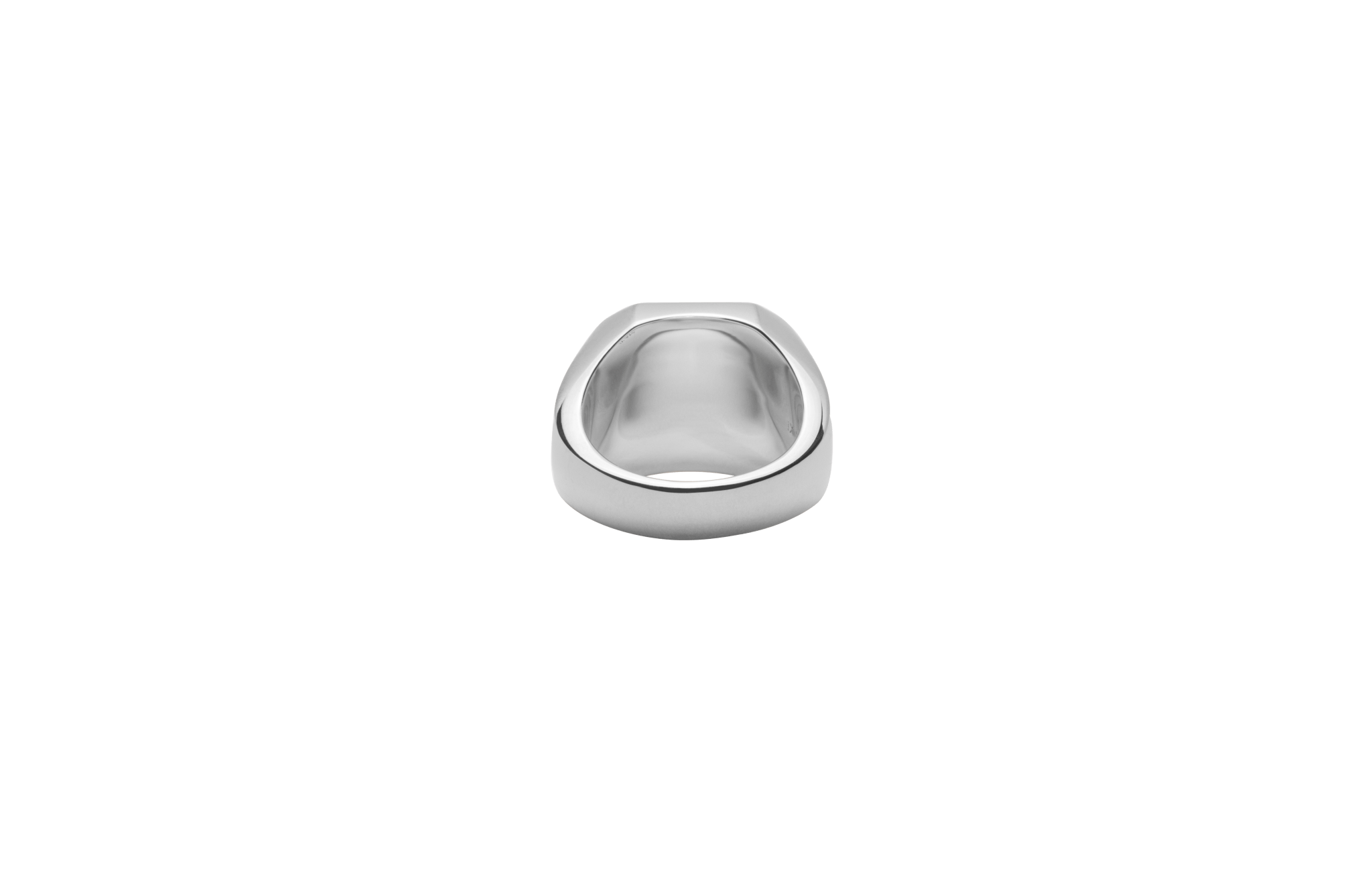 IX Octagon Signet Ring Silver