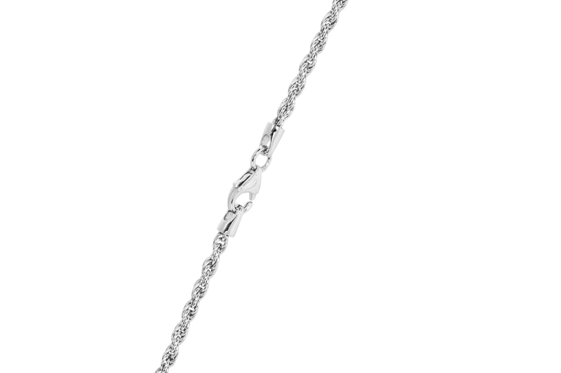 IX Rope Bracelet Silver